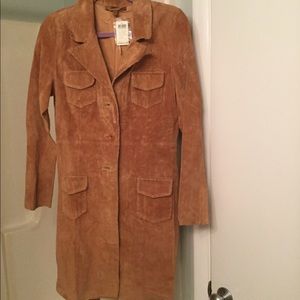 Arden B suede coat.